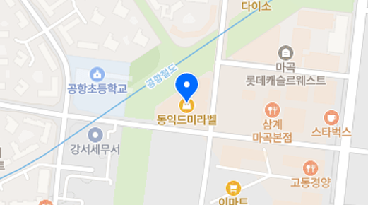 라움주차대행 위치지도